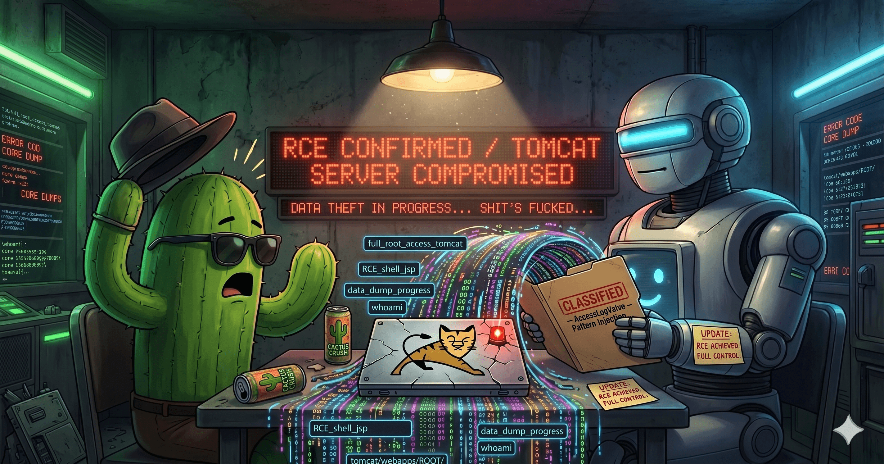 From Tomcat JMX Proxy to RCE via AccessLogValve Injection